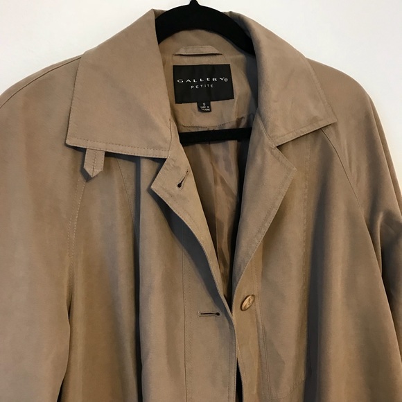 Taupe trench coat - Picture 4 of 5